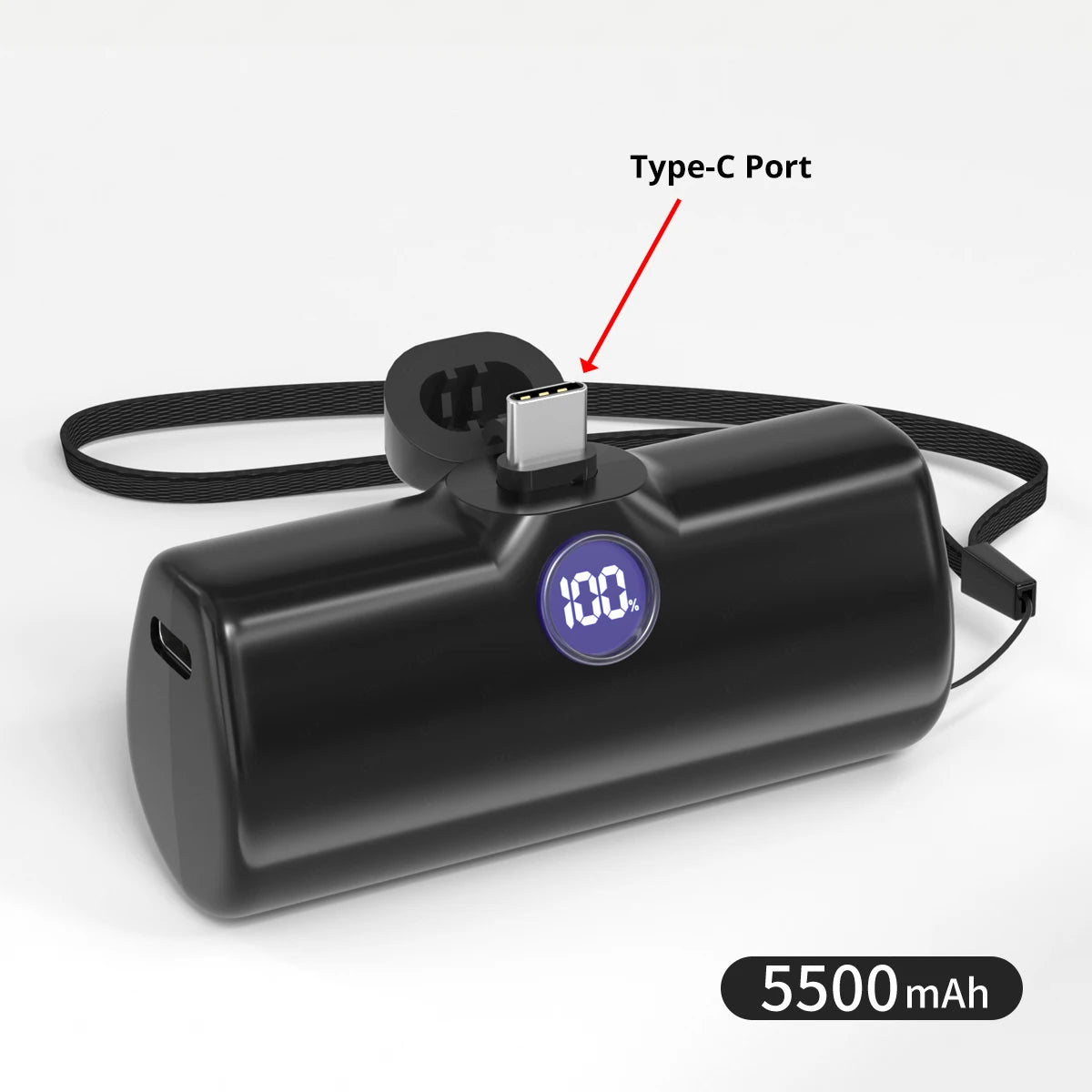 Mini Power Bank portátil 5500mah
