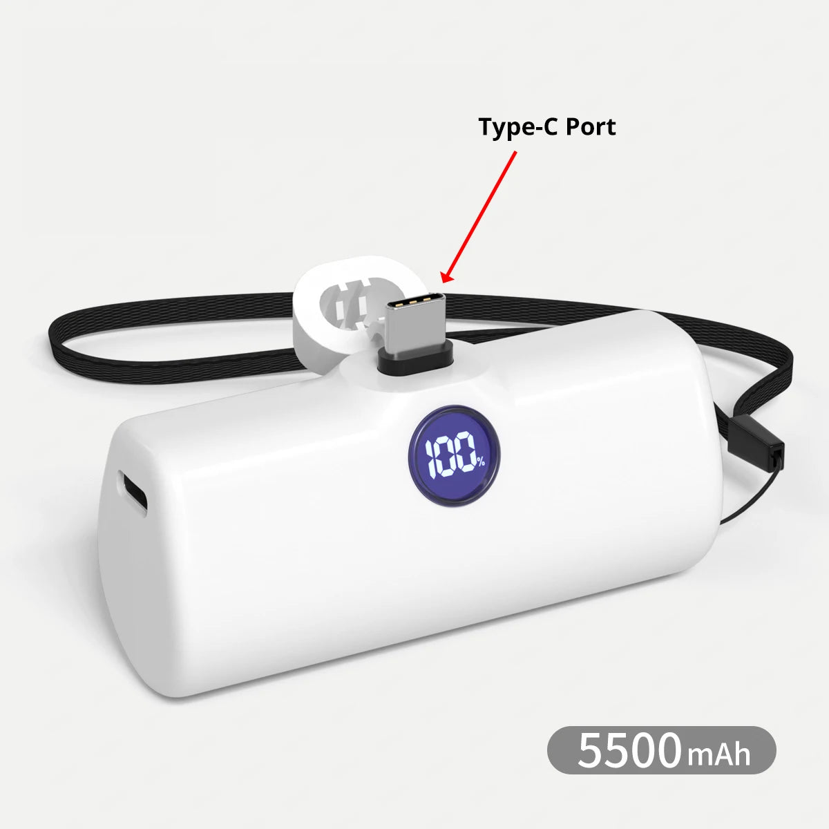 Mini Power Bank portátil 5500mah