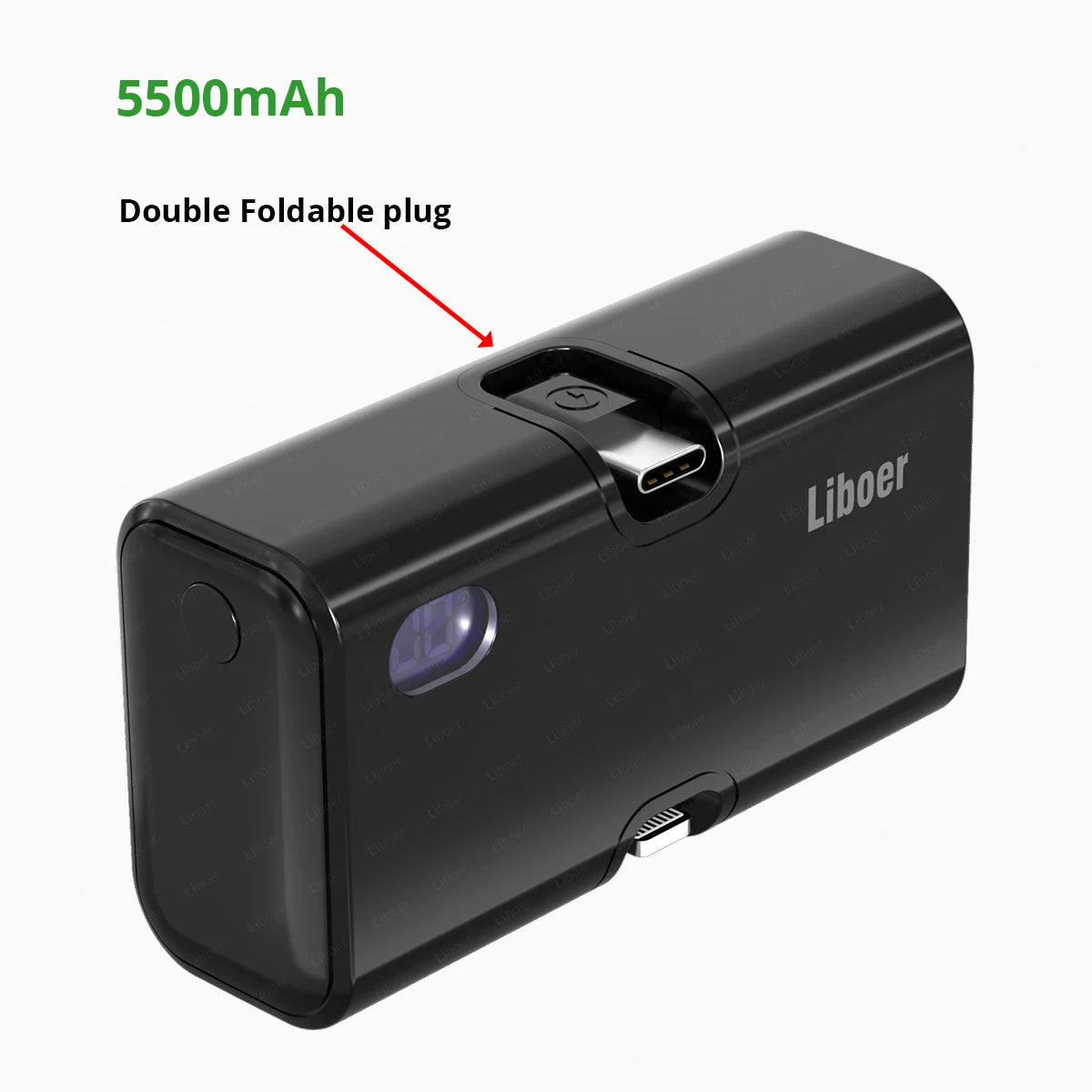Mini Power Bank portátil 5500mah