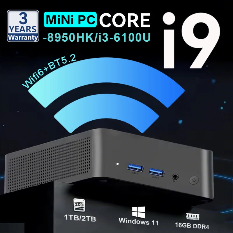 GadgetPC Core i3 Core i9