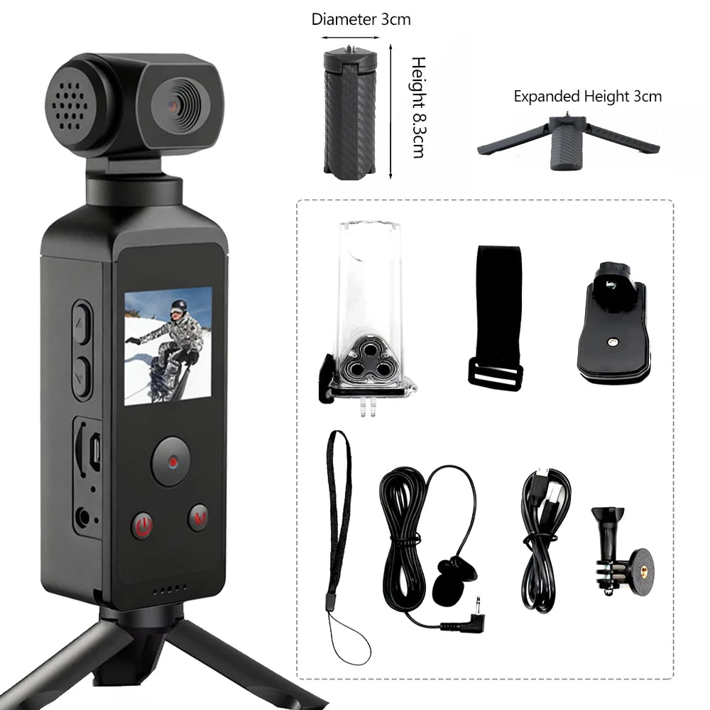 Ansvicam 4K HD Pocket Action