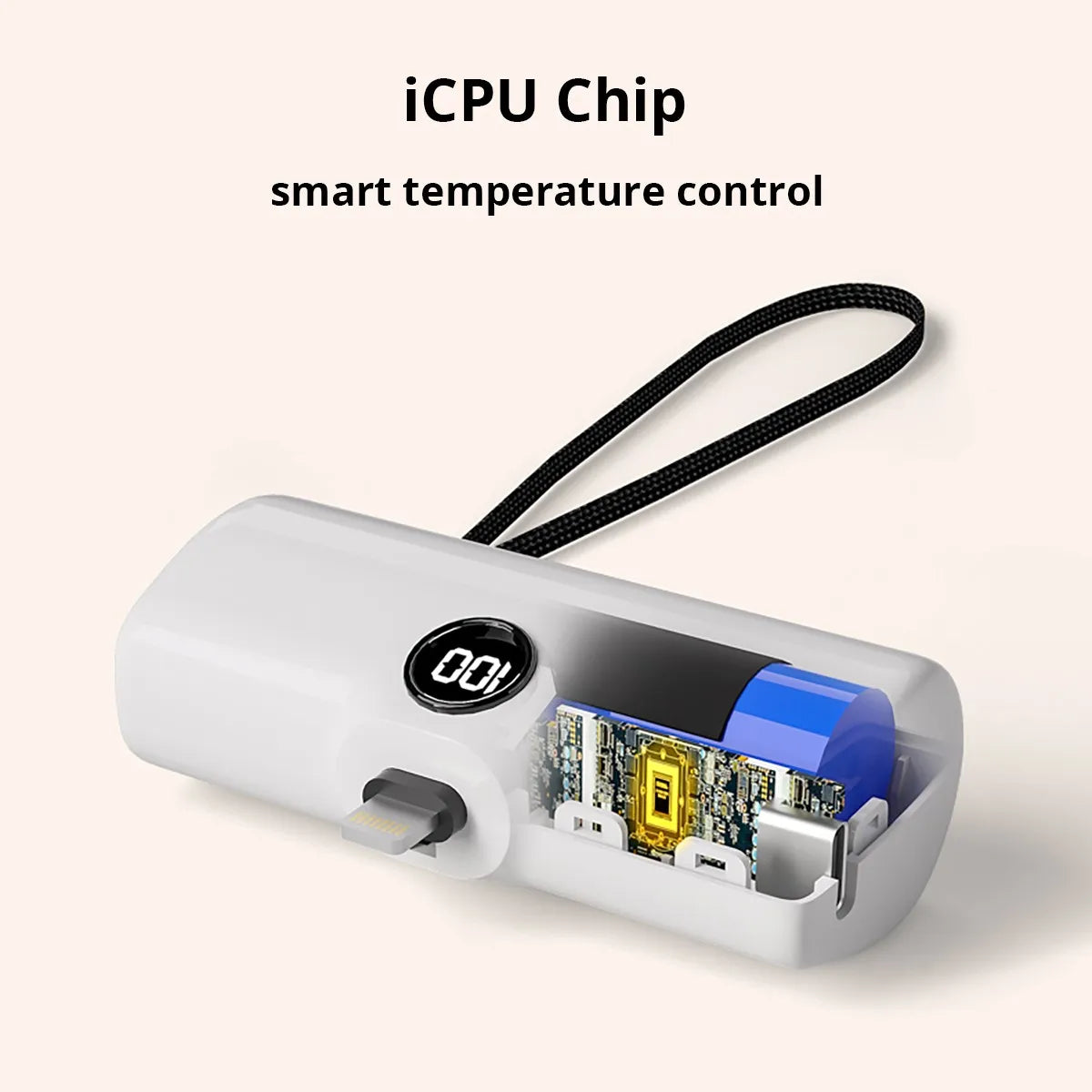 Mini Power Bank portátil 5500mah