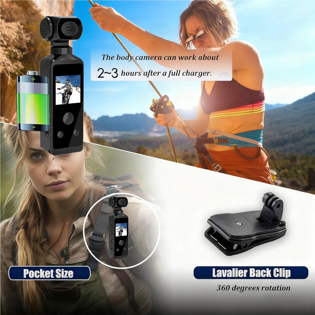 Ansvicam 4K HD Pocket Action