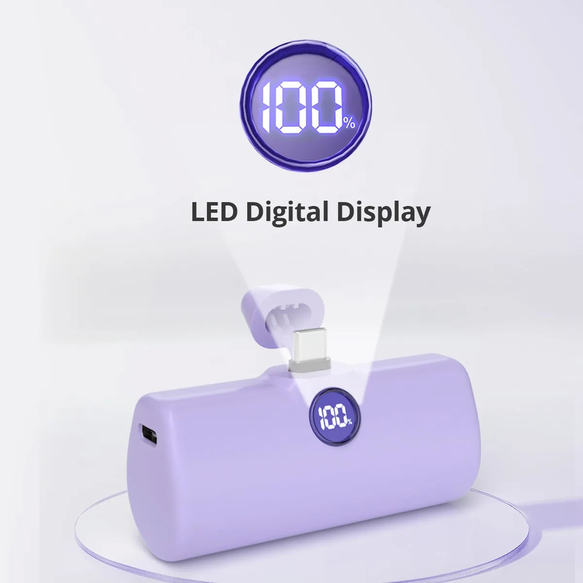 Mini Power Bank portátil 5500mah