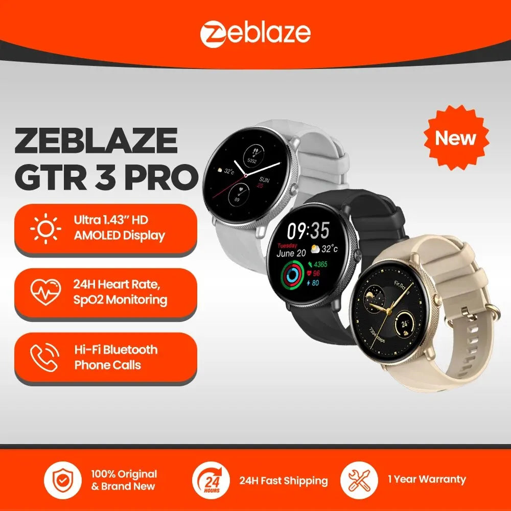 SmartWatch Zeblaze GTR 3 Pro